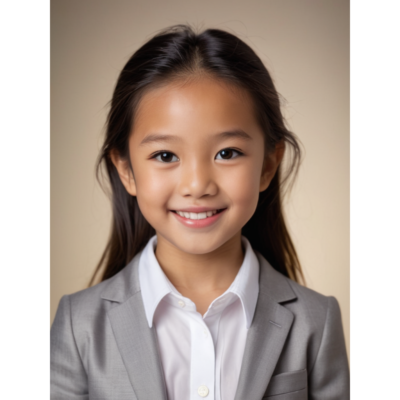 Girls ID Photo